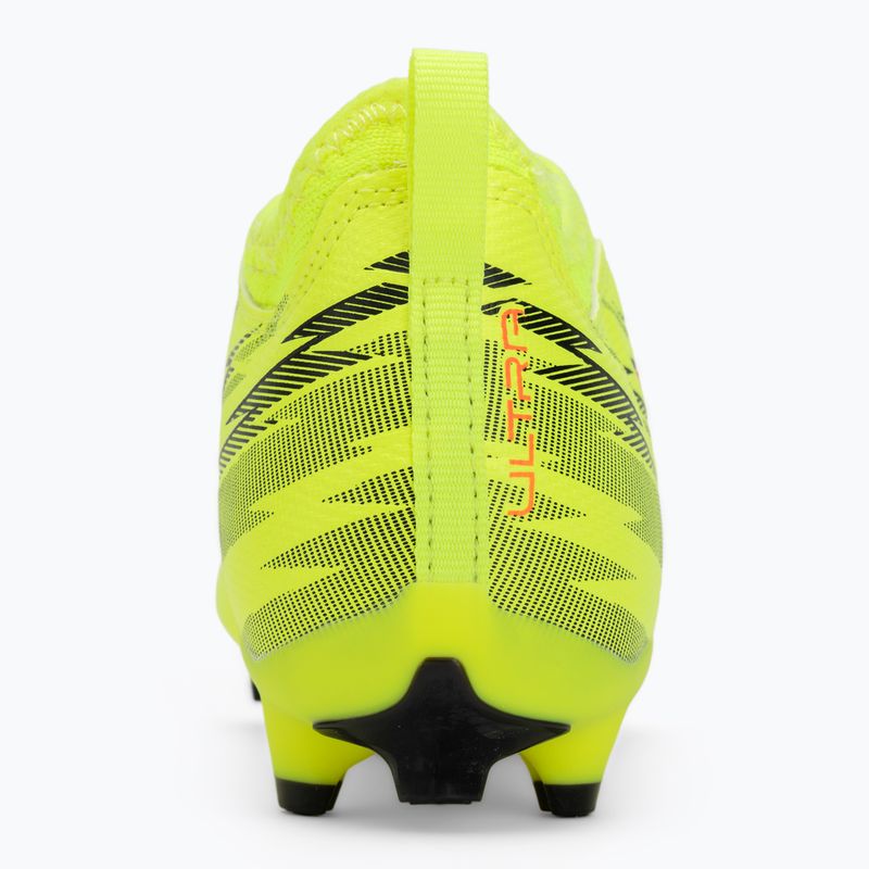 Vaikiški futbolo bateliai PUMA Ultra 6 Match FG/AG Jr yellow alert/puma black/glowing red/lime squeeze 6