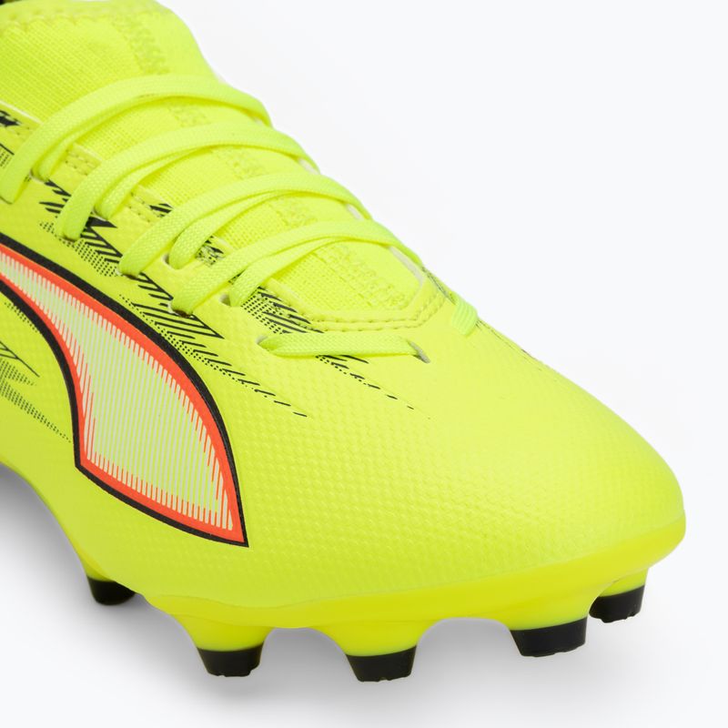 Vaikiški futbolo bateliai PUMA Ultra 6 Match FG/AG Jr yellow alert/puma black/glowing red/lime squeeze 7