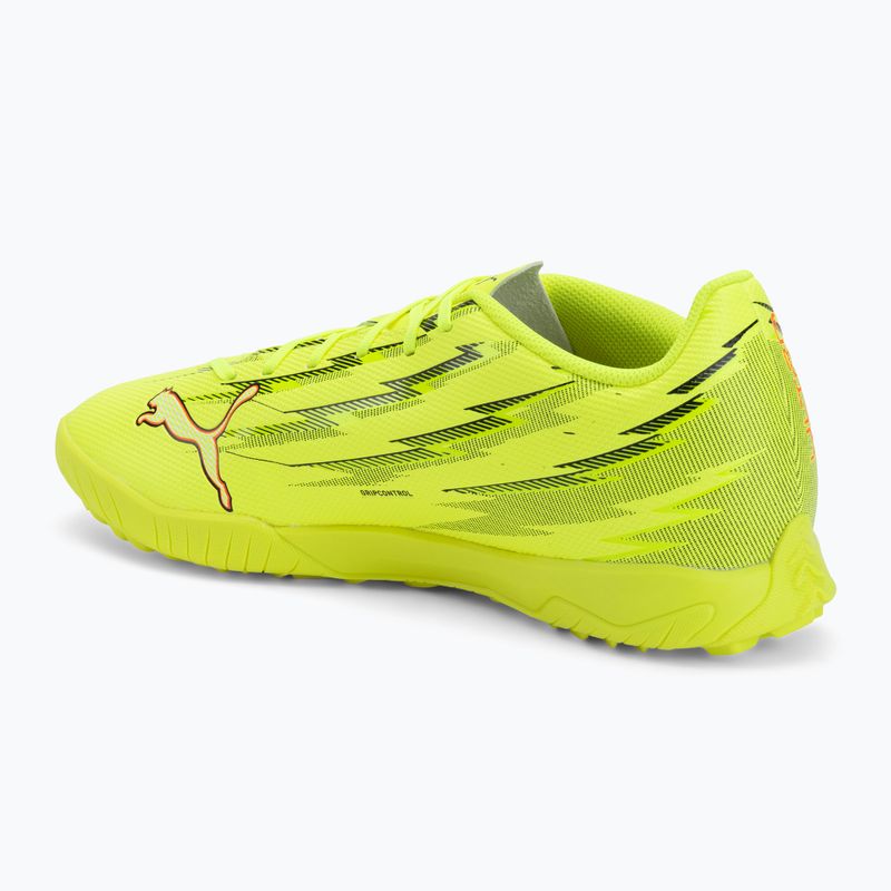 Futbolo bateliai PUMA Ultra 6 Play TT yellow alert/puma black/glowing red/lime squeeze 3