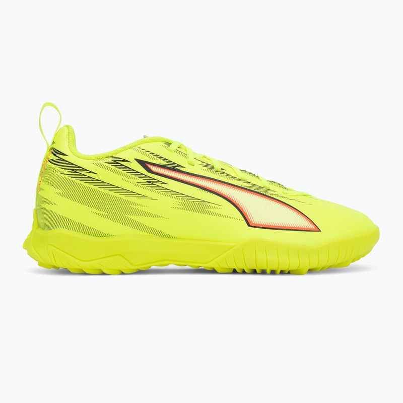 Vaikiški futbolo bateliai PUMA Ultra 6 Play TT Jr yellow alert/puma black/glowing red/lime squeeze 2