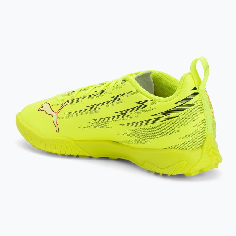 Vaikiški futbolo bateliai PUMA Ultra 6 Play TT Jr yellow alert/puma black/glowing red/lime squeeze 3