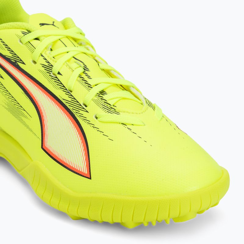 Vaikiški futbolo bateliai PUMA Ultra 6 Play TT Jr yellow alert/puma black/glowing red/lime squeeze 7