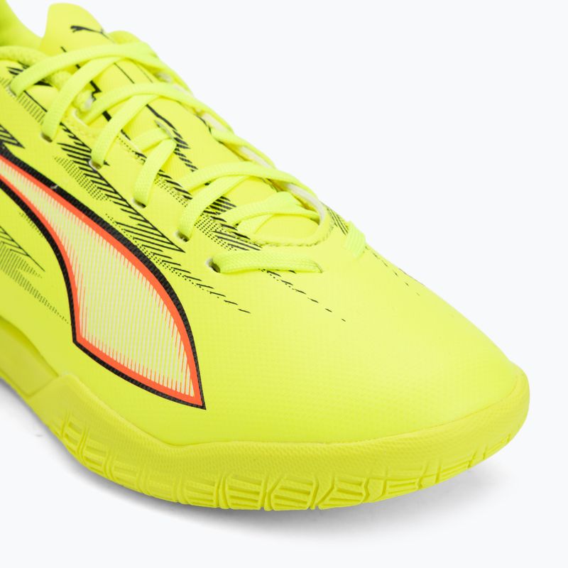 Vaikiški futbolo bateliai PUMA Ultra 6 Play IT Jr yellow alert/puma black/glowing red/lime squeeze 7