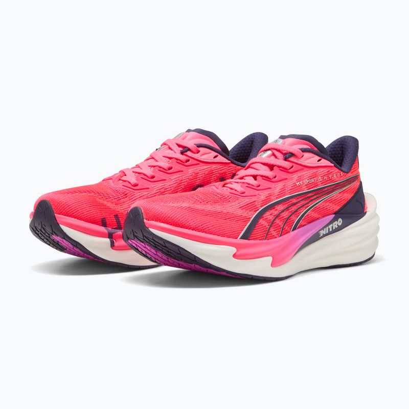 Bėgimo batai rožiniai PUMA X Hyrox Deviate Nitro 4 pink 3