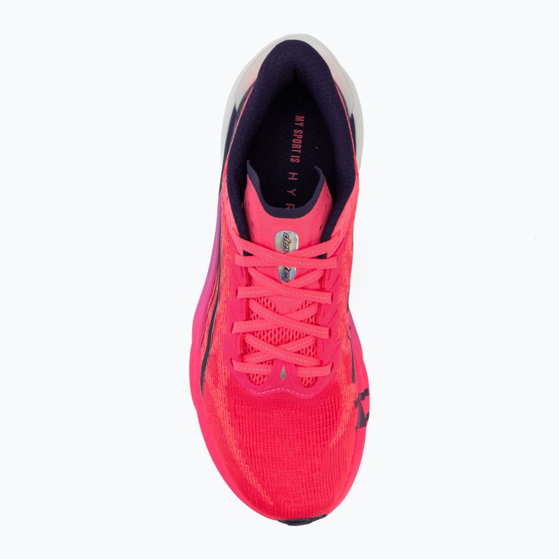 Moteriški bėgimo bateliai PUMA x HYROX Deviate Nitro 4 rožiniai 5