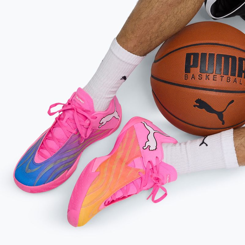 Krepšinio batai PUMA All-Pro NITRO 2 Elite poison pink/ultra blue/lime squeeze 6
