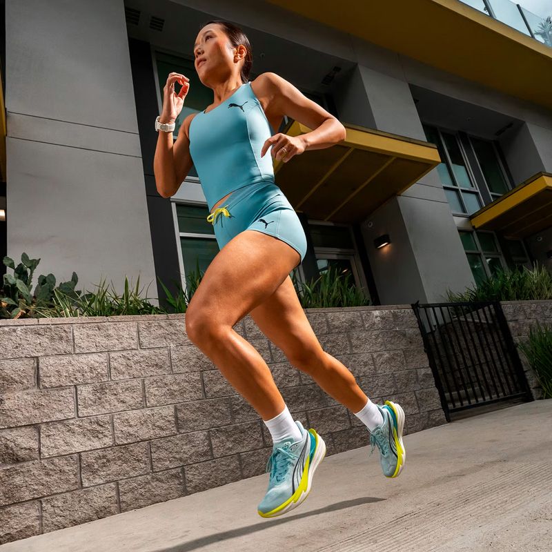 Moteriški bėgimo bateliai PUMA Deviate Nitro 4 blue 7