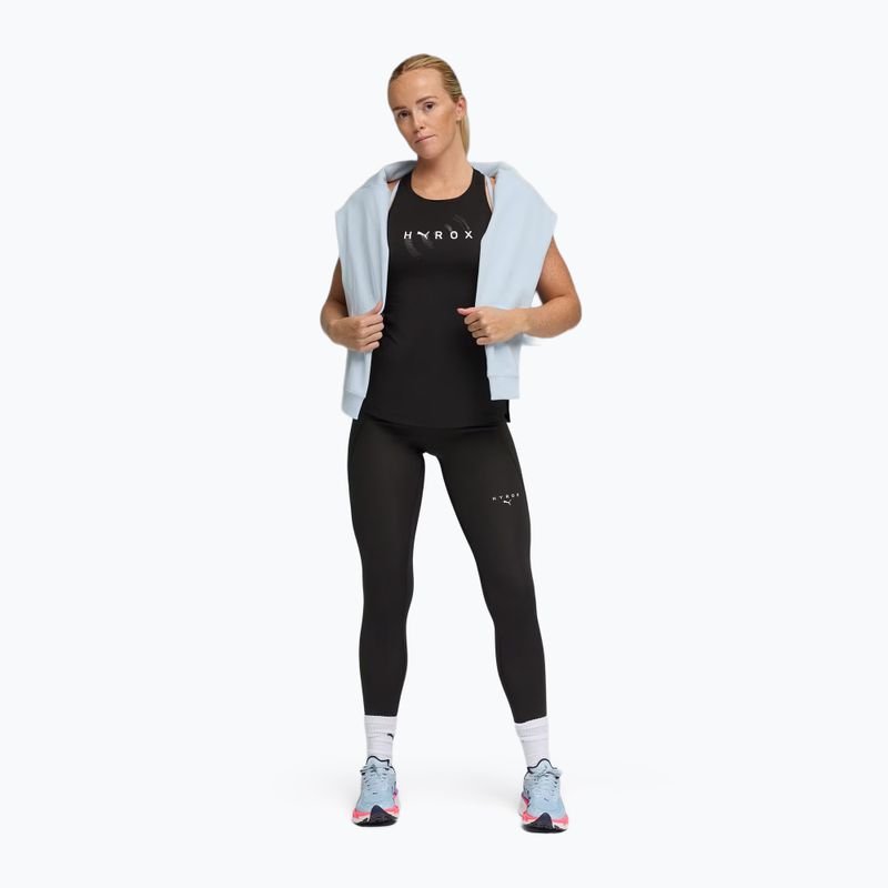 Moteriška treniruočių marškinėlė PUMA x HYROX Cloudspun Racerback Tank puma black 2