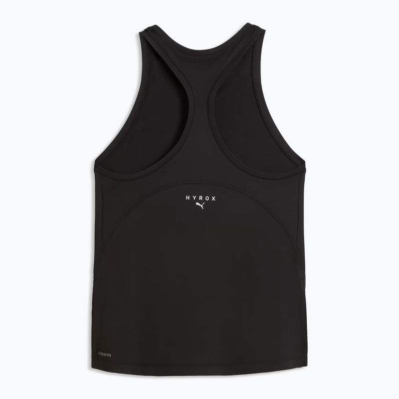 Moteriški treniruočių marškinėliai Puma Hyrox Cloudspun Racerback Tank puma black 5