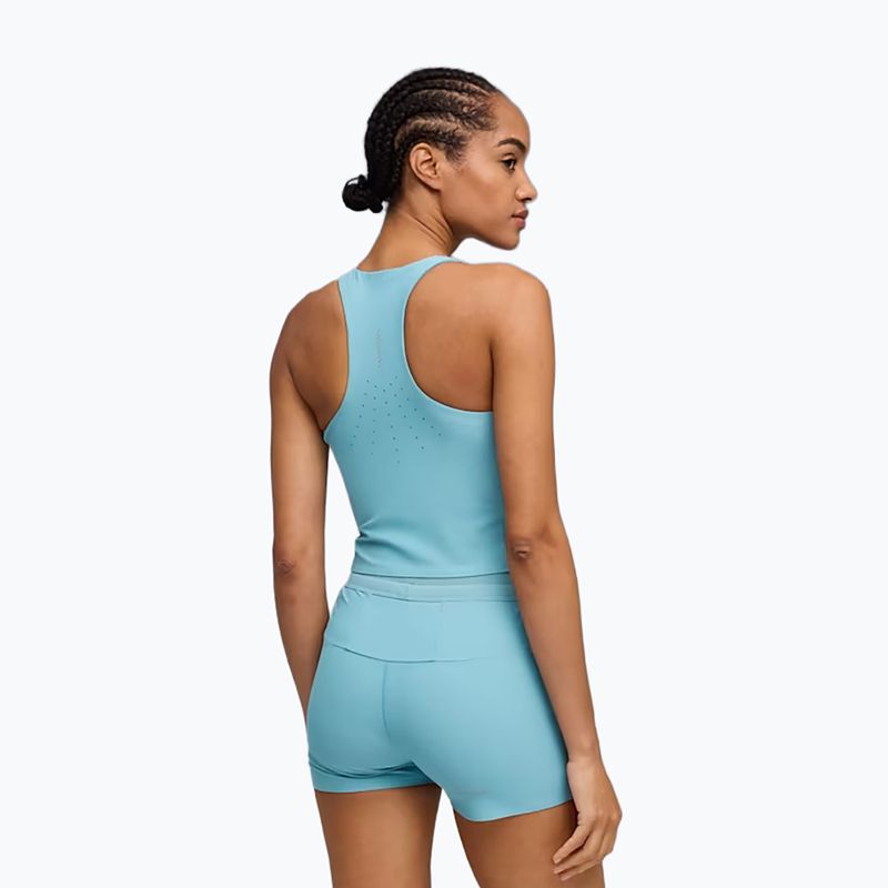 Moteriškas treniruočių topas PUMA Lightspeed Crop baltic sea blue 3