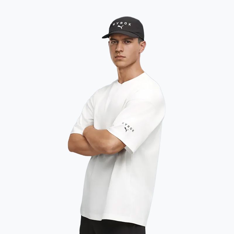 Vyriški marškinėliai PUMA x HYROX City Lifestyle Tee balti 3