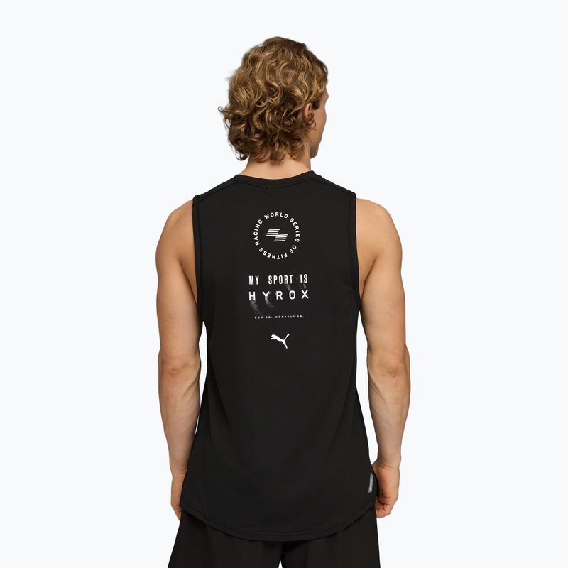 Vyriški treniruočių marškinėliai PUMA Hyrox Dryelite Training Tank black 3