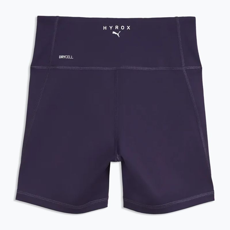 Moteriškos treniruočių šortai PUMA x HYROX Tad Essential Tight violetinės spalvos 2