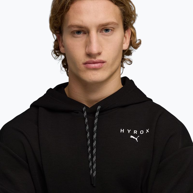 Vyriškas treninginis džemperis PUMA x HYROX Cloudspun Hoodie juodas 4
