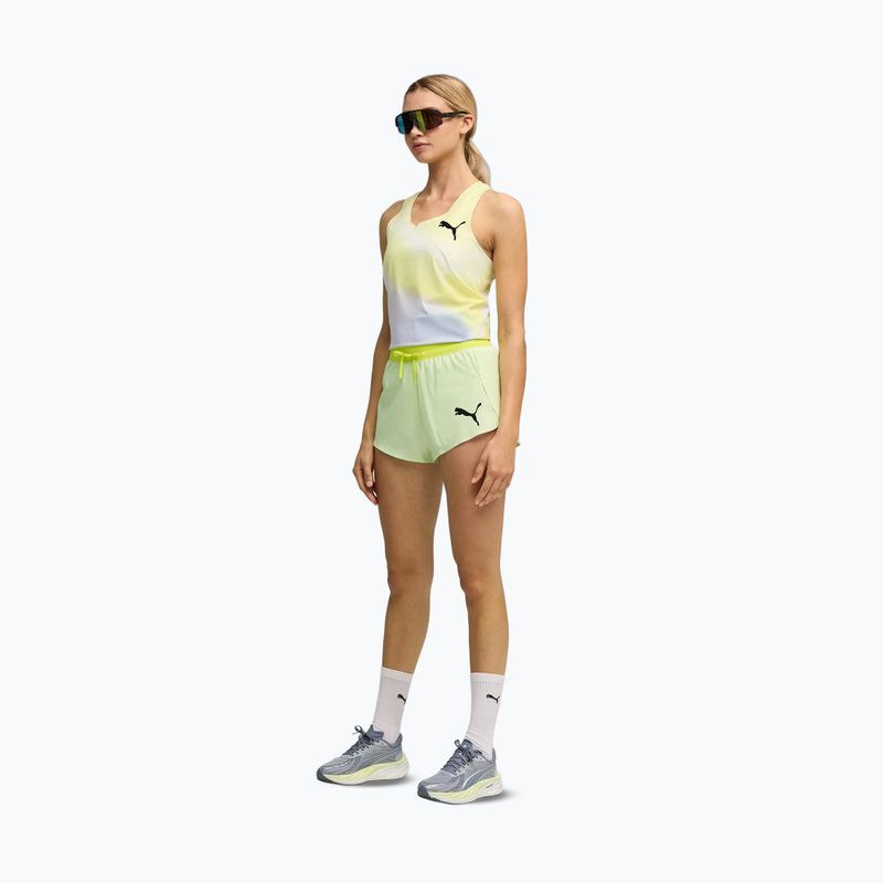 Moteriški bėgimo marškinėliai PUMA Lightspeed Ultraweave Graphic Singlet silver mist 2