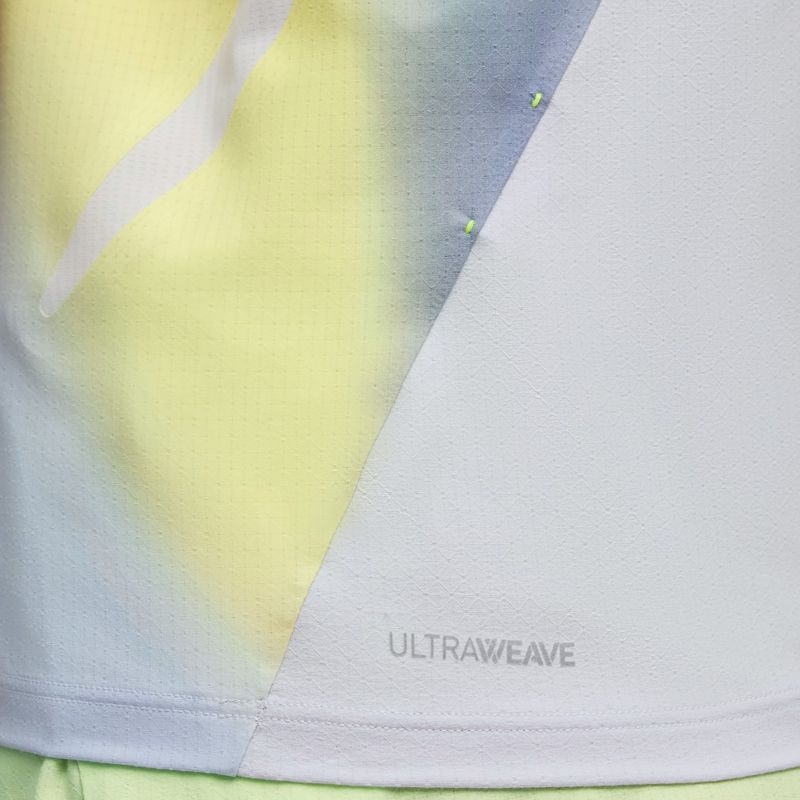 Moteriški bėgimo marškinėliai PUMA Lightspeed Ultraweave Graphic Singlet silver mist 5