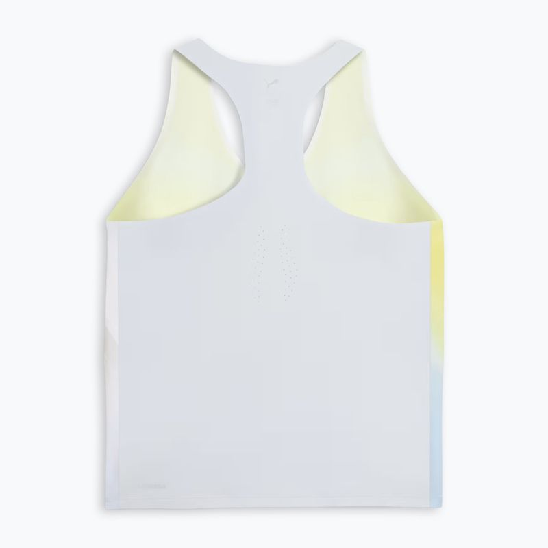 Moteriški bėgimo marškinėliai PUMA Lightspeed Ultraweave Graphic Singlet silver mist 7