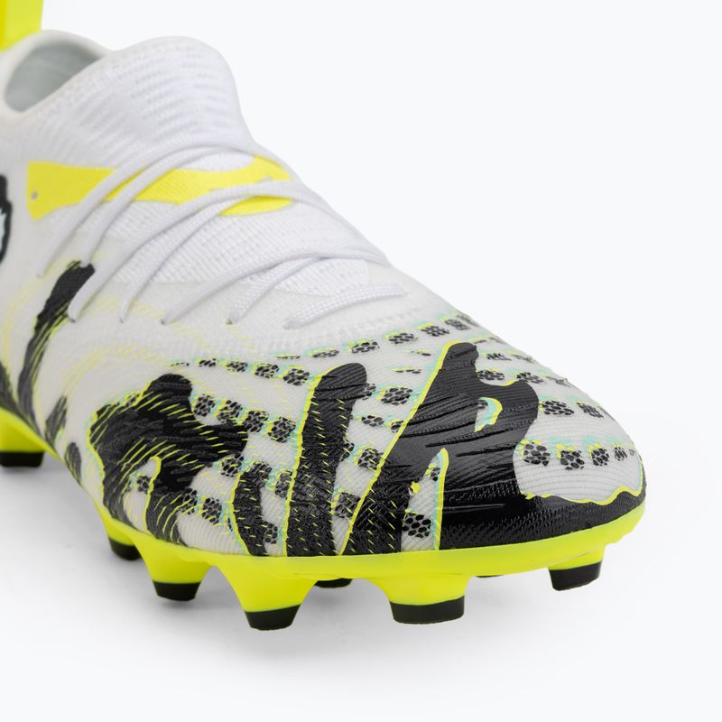 Vaikiški futbolo batai PUMA Future 9 Match Creativity Fg/Ag Jr yellow alert/mint jelly/puma white/puma black 7