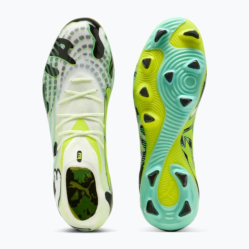Futbolo batai PUMA Future 9 Pro Ctivity Fg/Ag yellow alert/mint jelly/puma white/puma black 11