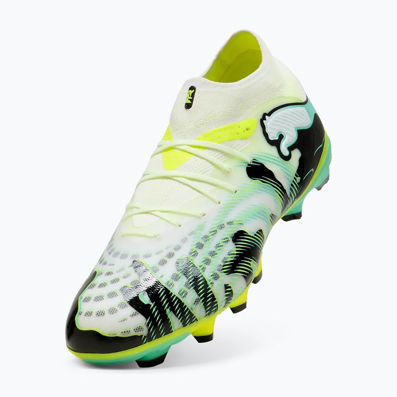 Futbolo batai PUMA Future 9 Pro Ctivity Fg/Ag yellow alert/mint jelly/puma white/puma black 12