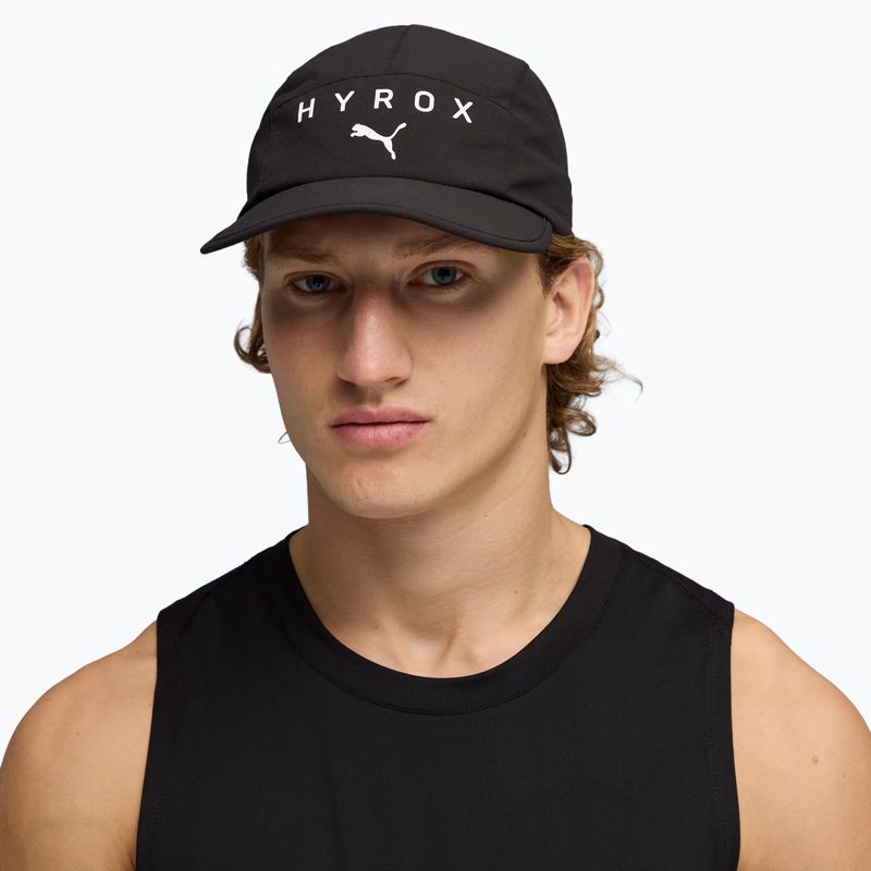 Kepuraitė su snapeliu PUMA Hyrox Running 5 Panel black 3