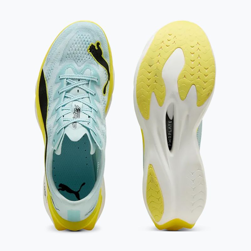 Vyriški bėgimo batai Puma Deviate Nitro Elite 4 Fresh Water/Lemon Crush/Puma Black 3
