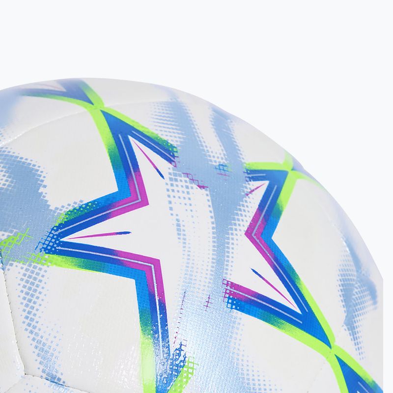 Futbolo kamuolys adidas UEFA Champions League Training 26/27 white/purple burst/glory blue 4