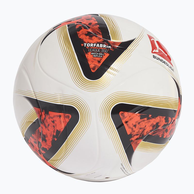 Futbolo kamuolys adidas Bundesliga J350 white 2