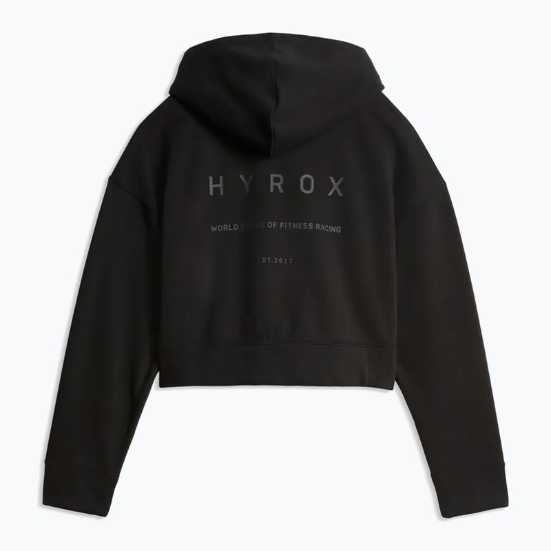 Moteriškas džemperis Puma Hyrox World Cropped Hoodie puma black 2
