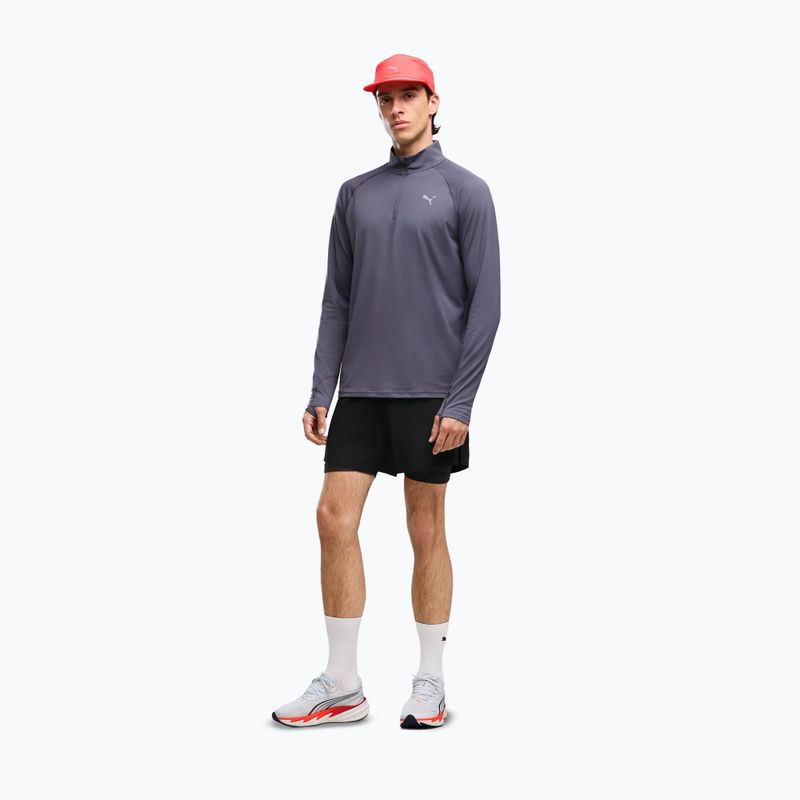 Vyriškas bėgimo džemperis PUMA Run Velocity Cloudspun 1/4 Zip inky depths 2