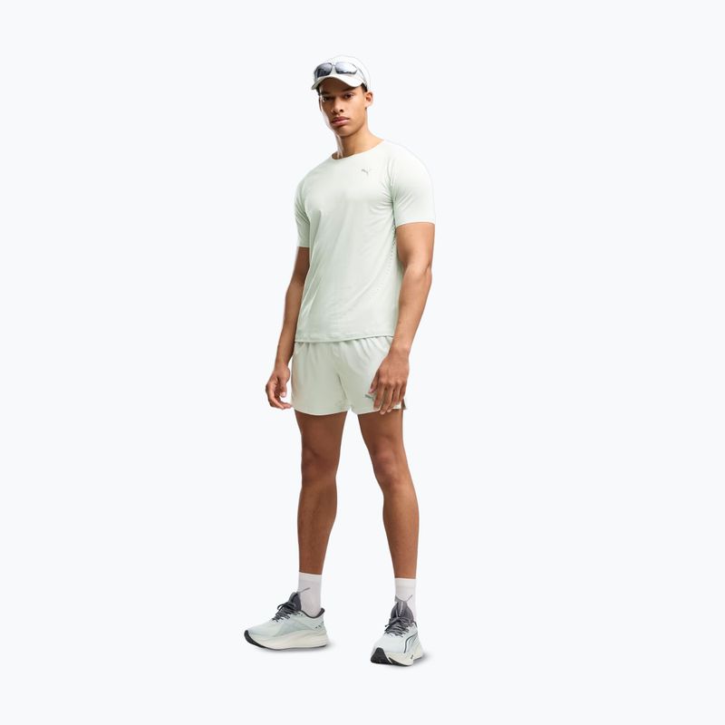 Vyriški bėgimo marškinėliai PUMA Run Cloudspun Tee creme de mint 2