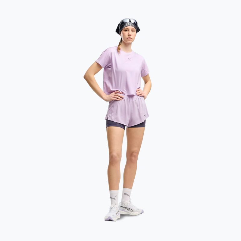 Moteriški bėgimo marškinėliai PUMA Run Brightstride Cloudspun light lavender 2