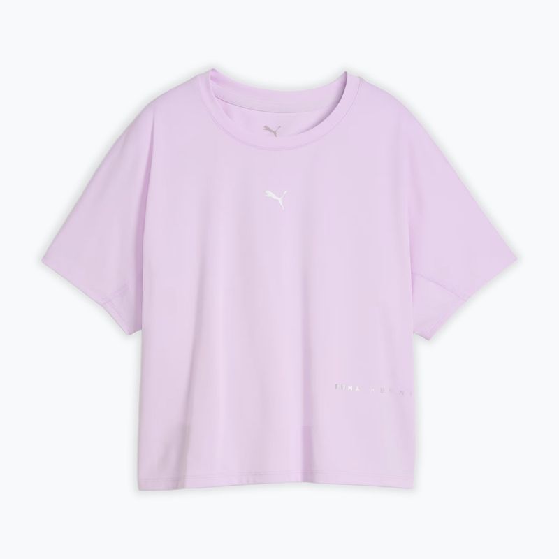 Moteriški bėgimo marškinėliai PUMA Run Brightstride Cloudspun light lavender 4