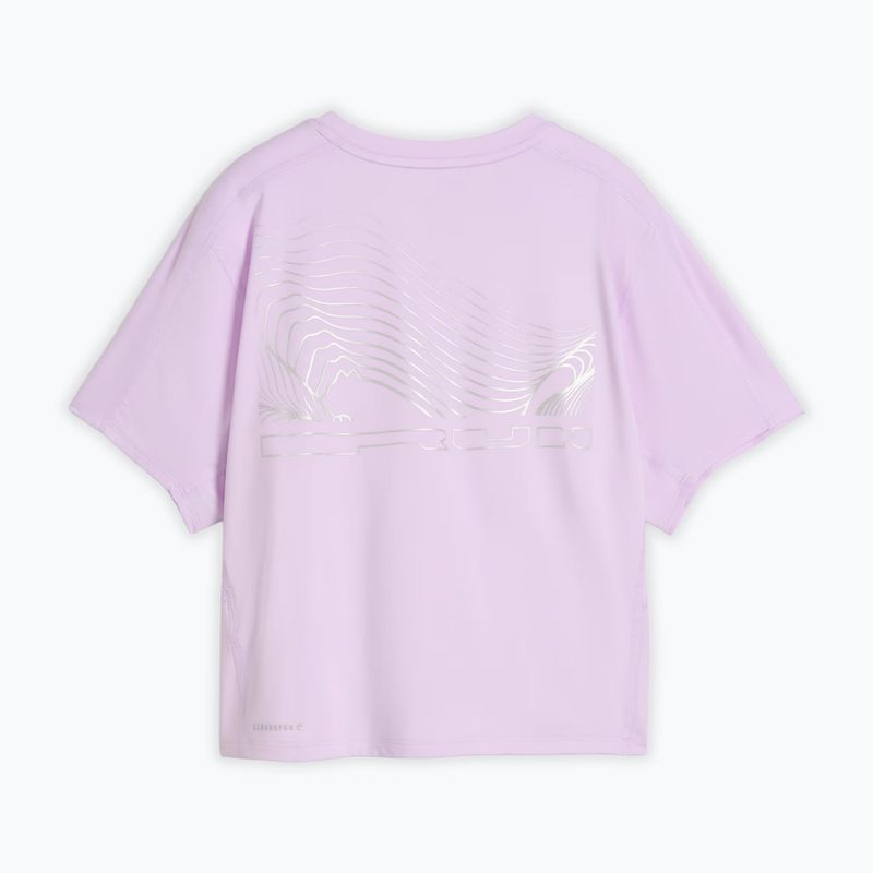 Moteriški bėgimo marškinėliai PUMA Run Brightstride Cloudspun light lavender 5