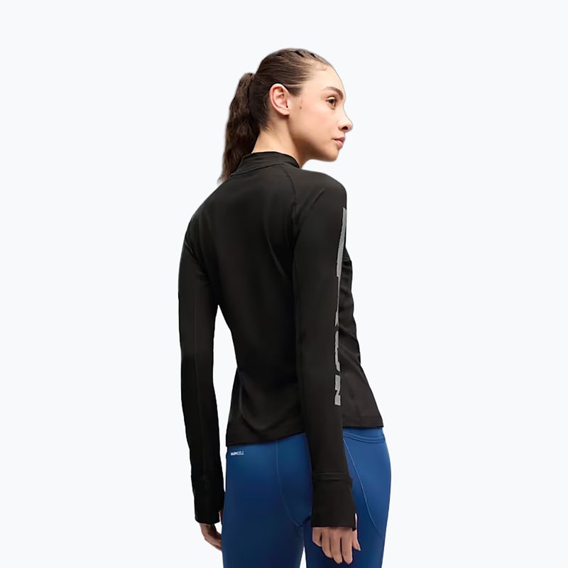 Moteriški bėgimo marškinėliai su ilgomis rankovėmis  PUMA Run Brightstride Cloudspun puma Black 3