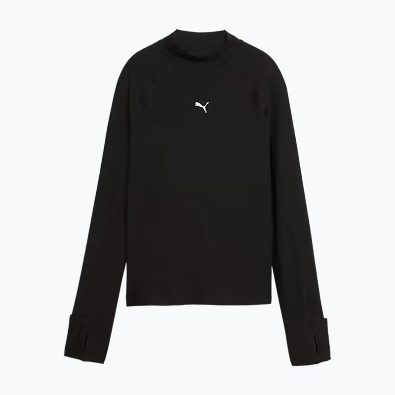 Moteriški bėgimo marškinėliai su ilgomis rankovėmis  PUMA Run Brightstride Cloudspun puma Black 4