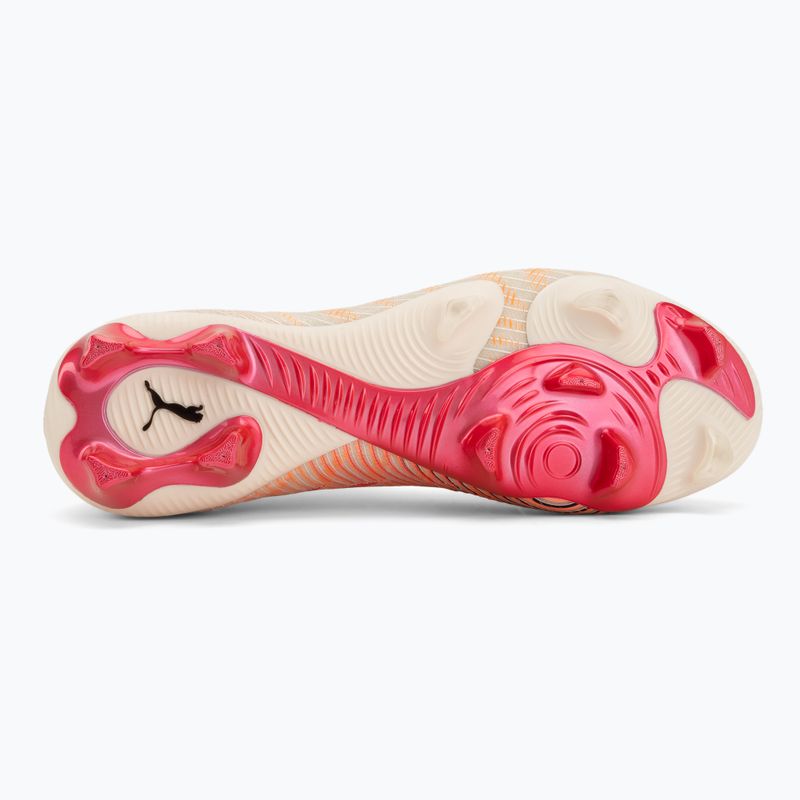 Futbolo bateliai PUMA Future 9 Ultimate FG sugared almond/puma white/ultra red/puma black 4