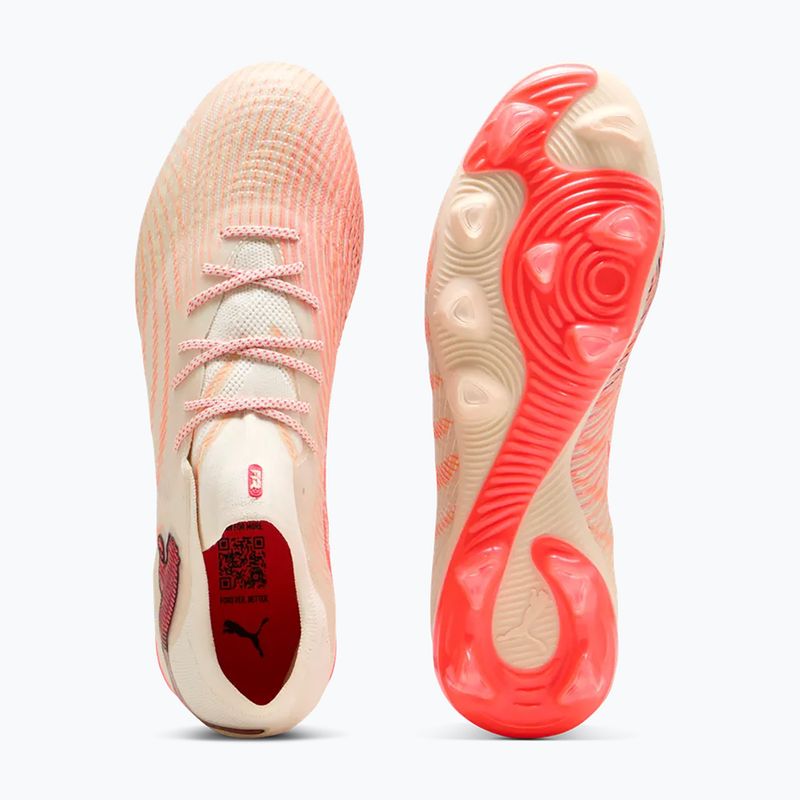 Futbolo bateliai PUMA Future 9 Fusin FG/AG sugared almond/puma white/ultra red/puma black 3