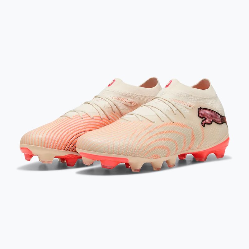 Futbolo bateliai PUMA Future 9 Pro FG/AG sugared almond/puma white/ultra red/puma black 3