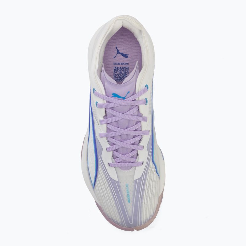 Rankinio bateliai PUMA Accelerate Nitro SQD 5 puma white/royal sapphire/light lavender 5