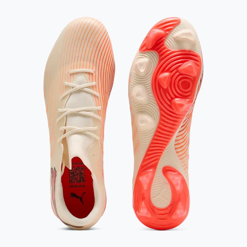 Futbolo bateliai PUMA Future 9 Match Fusion FG/AG sugared almond/puma white/ultra red/puma black 3