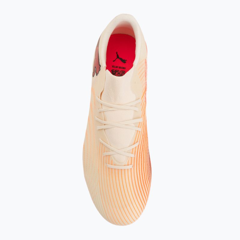Futbolo bateliai PUMA Future 9 Match Fusion FG/AG sugared almond/puma white/ultra red/puma black 3