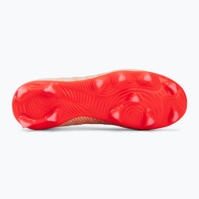 Vaikiški futbolo bateliai PUMA Future 9 Pro FG/AG Jr sugared almond/puma white/ultra red/puma black 4