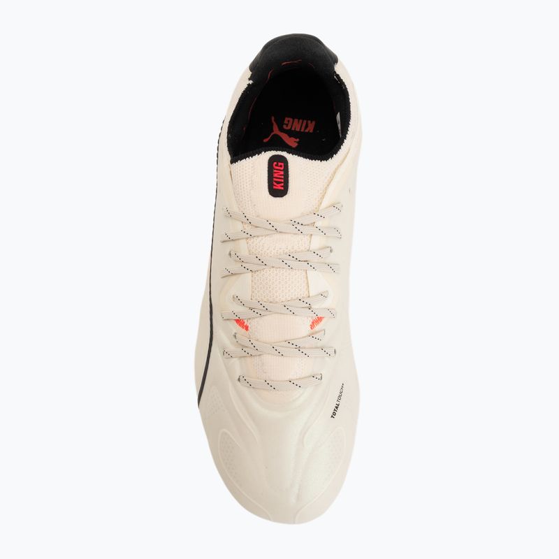 Futbolo bateliai PUMA King 20 Ultimate FG/AG sugared almond/puma black/ultra red 5