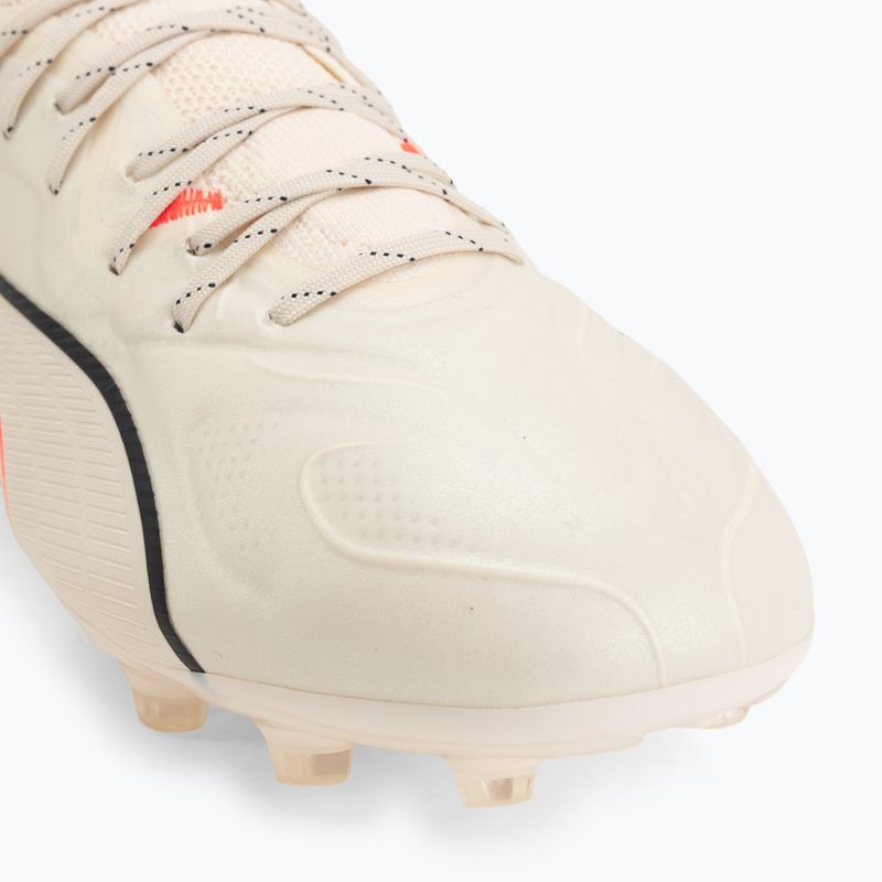 Futbolo bateliai PUMA King 20 Ultimate FG/AG sugared almond/puma black/ultra red 7