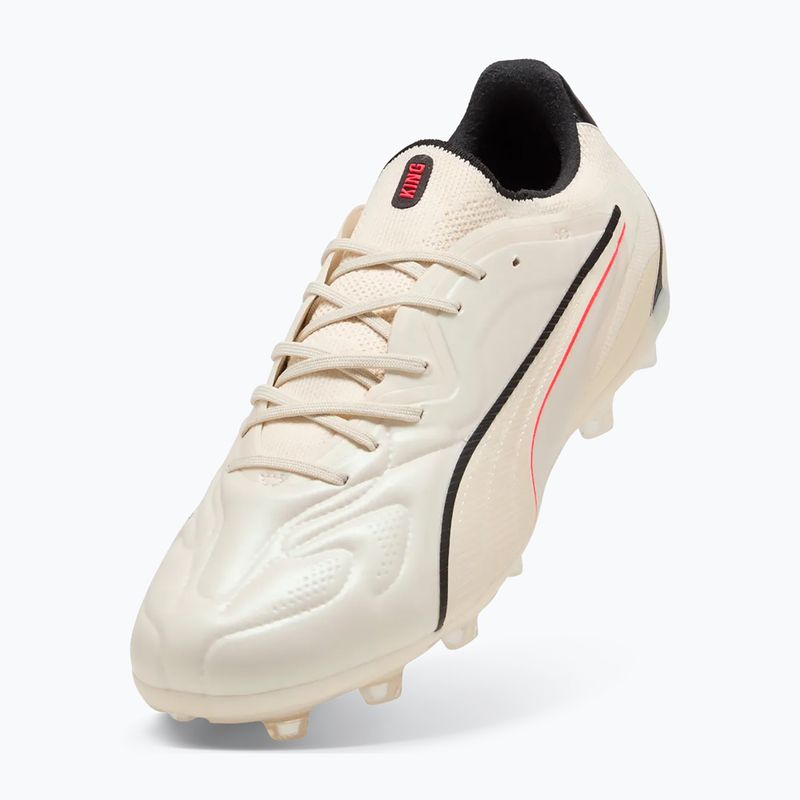 Futbolo bateliai PUMA King 20 Pro FG/AG sugared almond/puma black/ultra red 4