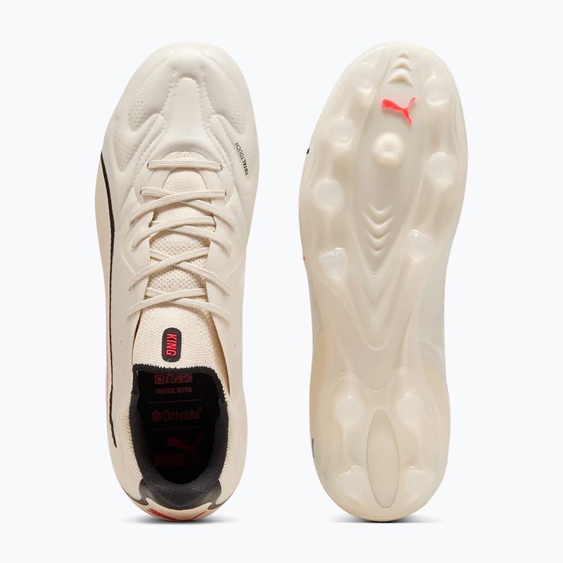 Futbolo bateliai PUMA King 20 Pro FG/AG sugared almond/puma black/ultra red 5