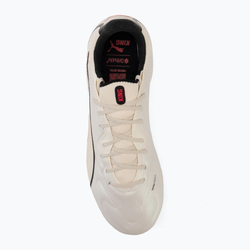 Futbolo bateliai PUMA King 20 Pro FG/AG sugared almond/puma black/ultra red 5