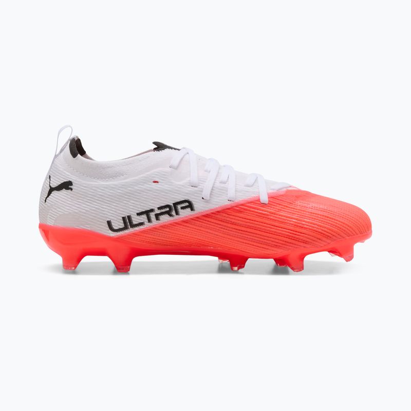Vaikiški futbolo bateliai Puma Ultra Nitro 7 Ultimate FG/AG Jr ultra red/puma black/puma white 2