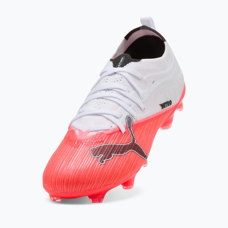 Vaikiški futbolo bateliai Puma Ultra Nitro 7 Ultimate FG/AG Jr ultra red/puma black/puma white 4